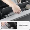 For Tesla Model Y Juniper/Model 3 Highland Under Screen Storage Box Hidden ABS Center Console Organizer Car Interior Accessories