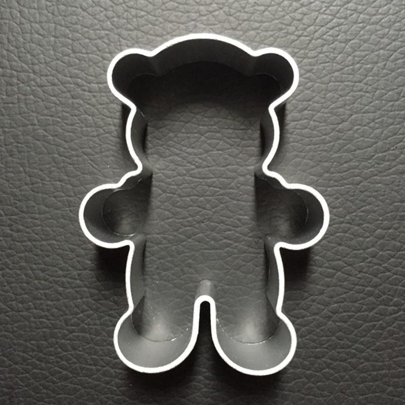 3 Pcs Metal Alloy Cake Cookie Bakeware Mould Fondant Cookie Cutters Biscuit Mold Kitchen Diy Little Bear Baking Tools For Baking