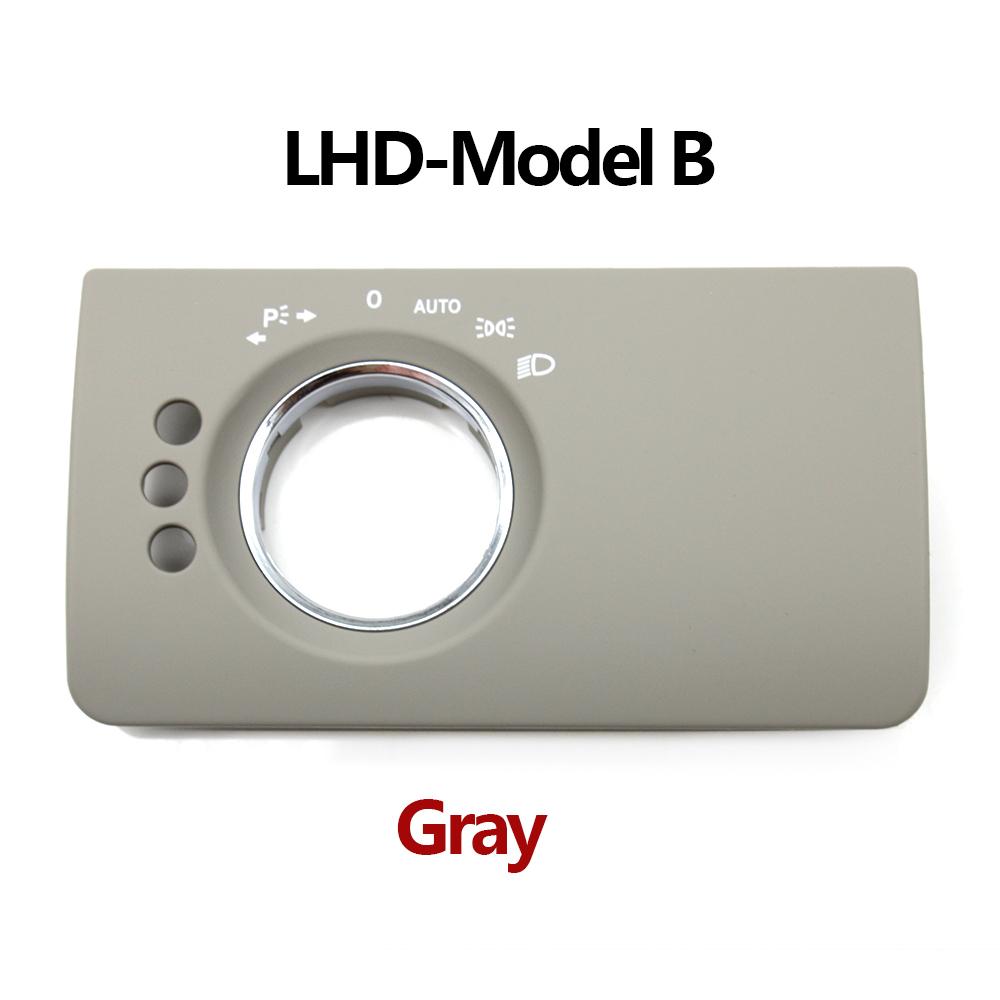 Car Interior Accessories Head Lamp Headlight Switch Button Cover Trim For Mercedes Benz W164 ML GL 300 350 450 500 2005-2011