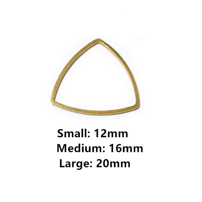 20pcs Moon Star Drop Heart Small Charms Gold Stainless Steel Pendant Open Bezels Hollow Frame Mold Bezel DIY Jewelry Making