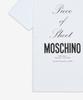 MOSCHINO Piece Of Seat T-Shirt - White / Aef251Dj071704411001