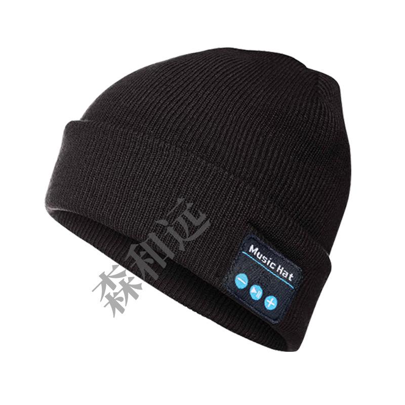 Bluetooth Music Knit Hat - Wireless Stereo Cap for Night Running & Cycling, Autumn/Winter Warmth