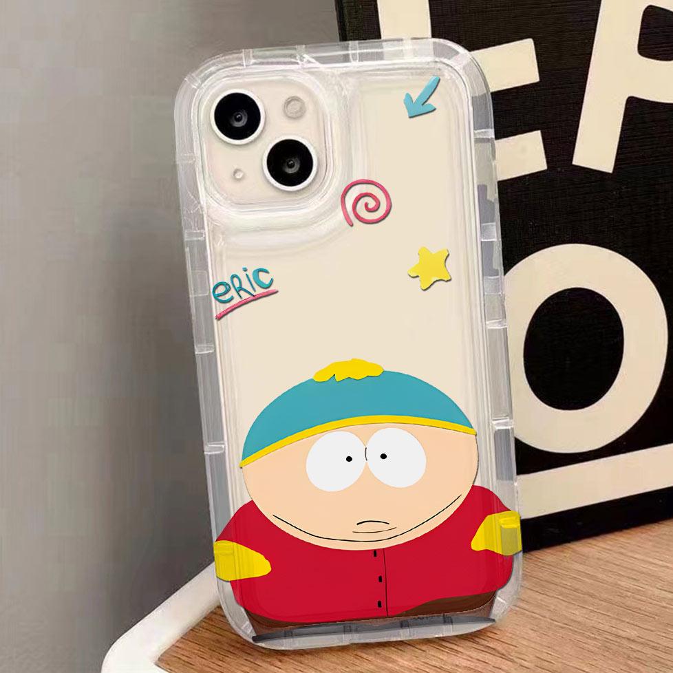 Funny Cartoon Phone Case for Xiaomi Redmi 12C 10 10C 9 9A 9C 9T K40 Note 13 12 11 Pro Plus 4G 5G S-South-Park Clear Back Cover