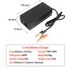 36V 6A Battery Charger 42V GX16 IEC XT60,XT90 Lithium Li-ion Li-poly Fast Charger 10S 36 Volt