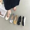 Flat-bottomed French Evening Breeze Bow Mary Jane Single Shoes Women's 2025 New Soft-soled Beanie Shoes
