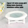 Traditional Small Coffee Table For Model Rooms Adaptable Design Complements Any Style