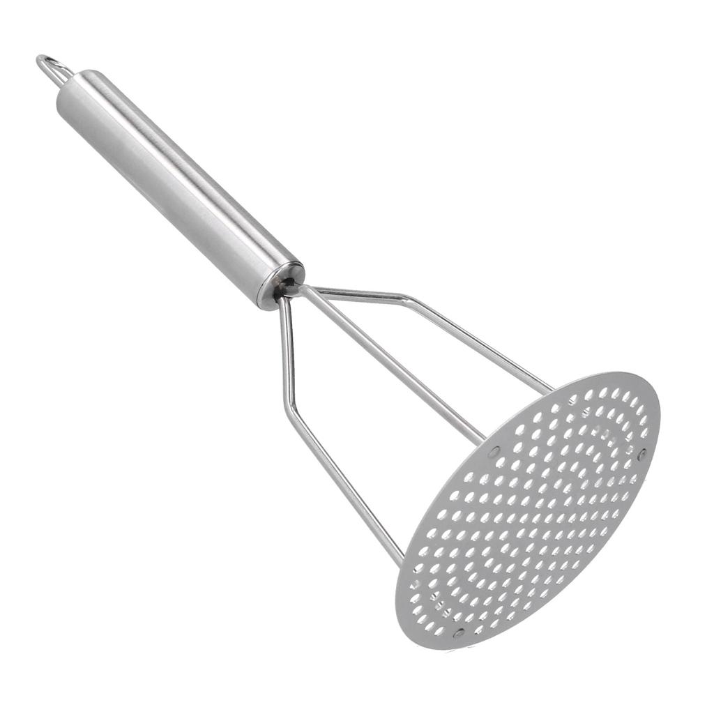 Potato Masher Stainless Steel Potato Masher Fruit and Meat Masher with Ergonomic Handle for Kitchen