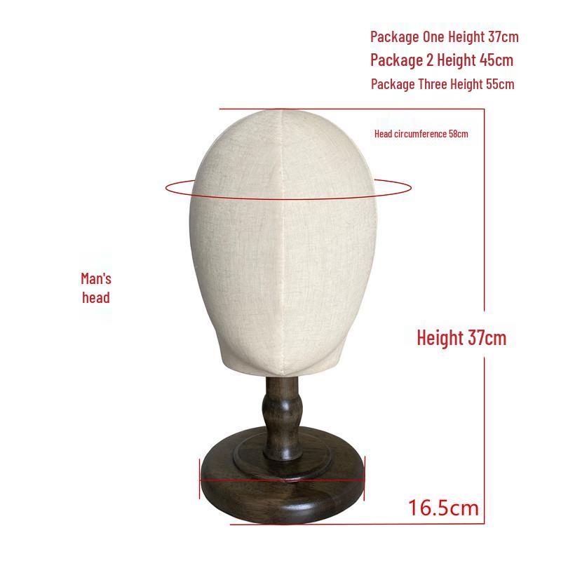 Hat and Wig Stand Model: Dummy Head Holder for Displaying Hats, Wigs, and Accessories
