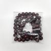 [deaizaka.biz] Large Prayer Bead Necklace, Extra Large, 3cm Diameter, 54 Beads, 130cm Long, Deep Reddish-Purple, Made of Mahogany Wood, Perfect for