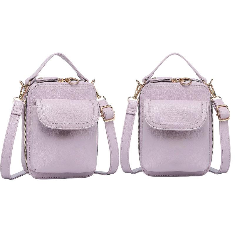 New Trendy Casual Messenger Bag - Single Shoulder Crossbody Organizer with Phone Storage for Fashionable Daily Use