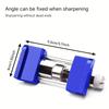Adjustable Chisel Honing Guide Jig for Chisel Plane Iron Blade Graver Edge Sharpening Wood Work Bevel Angle Grinding Tool