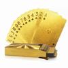 Black Gold Playing Card Poker Game Deck Blue Red Poker Suit Plastic Magic Waterproof Deck Of Card Gift Collection