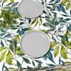 STYLE Decor 142 x 180 Leaf W4700810 Tablecloth, 100% Cotton, Stylish, Rectangular, Nordic, cm, Standard, Green, Botanical, Pattern,