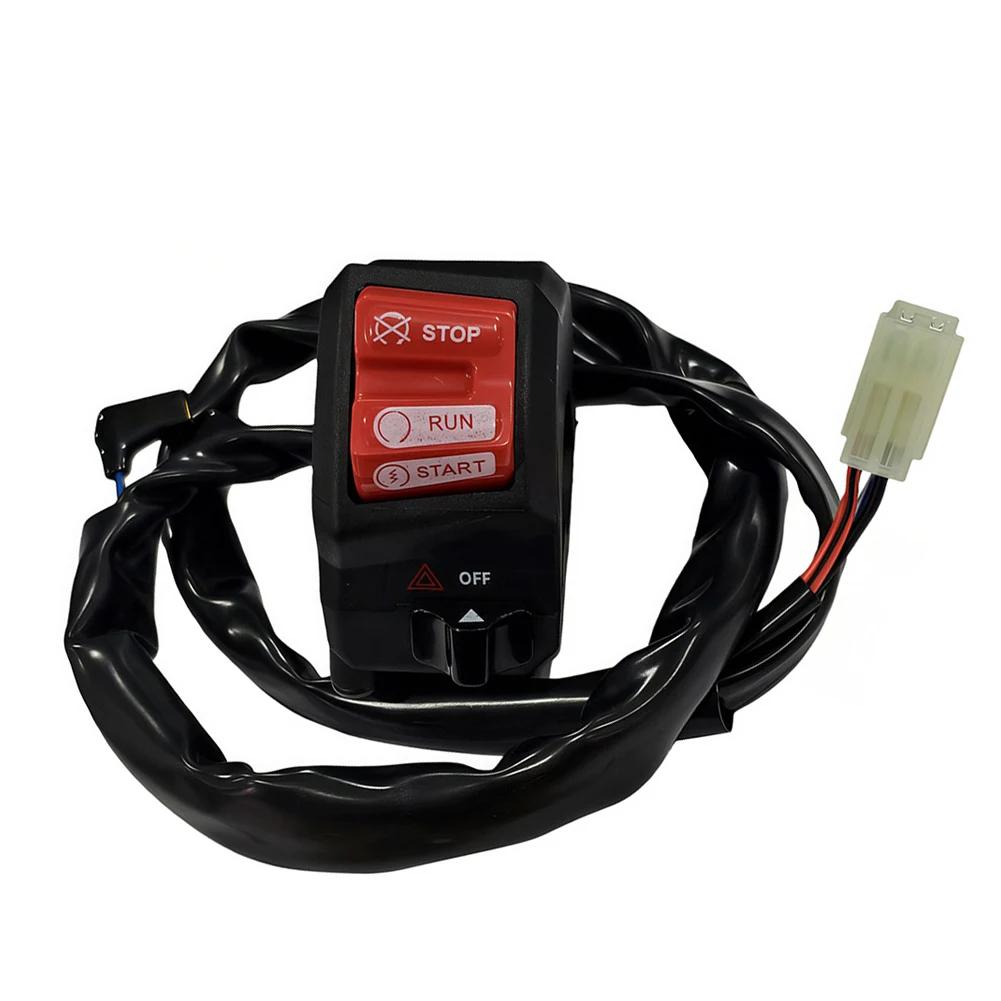 7/8  22mm Universal Motorcycle ATV Quad Buggy Go Kart Ignition Start Kill Switch ON-OFF Combo Control Set Motorcycle Accessories
