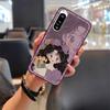 Silicone Cute Phone Case For Sony Xperia5 IV Full Wrap Protective Anti-knock Graffiti Back Cover Anti-dust Shockproof