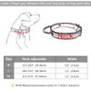 Personalized PU Leather Dog Collar Free Engraved Dog ID Tag Collars Pet Training Quick Control Necklace With Handle For Dogs