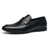 Fashion Mens Casual Loafers Hot Sale Leather Shoes Breathable Slip on Loafers Solid Color Men Italian Design Handmade Men Dress Shoes