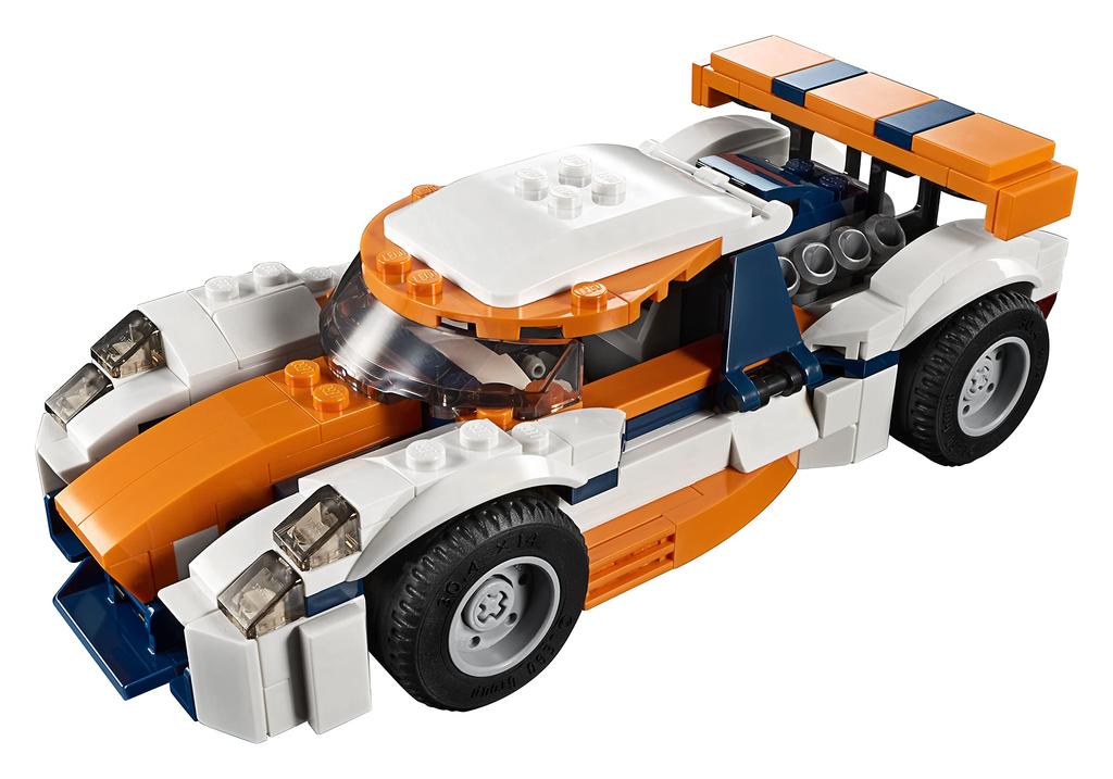 LEGO Creator Sunset Race Car 31089 Educational Building Blocks Toy for Girls and Boys