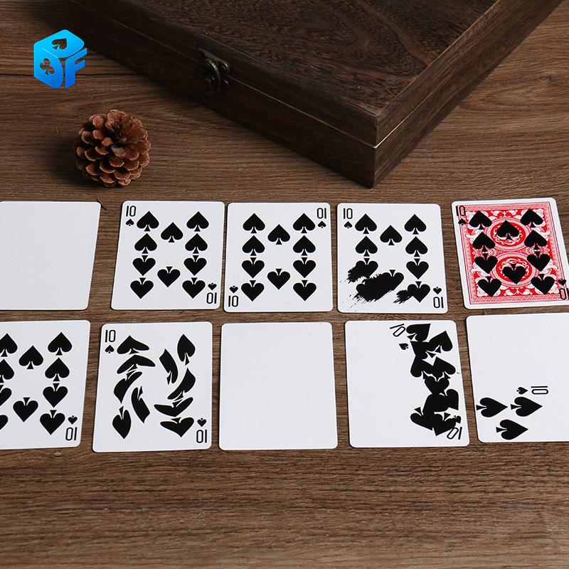 Northern Magic Klassiske Sykkelspillkort - Poker Kunstdekk for Magi, Spådom og Nærtriks
