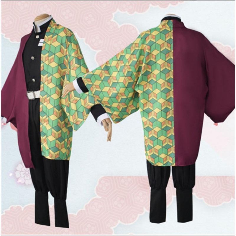 Children's Halloween Costume Gomie Blade Cospaly Anime Tanujiro You Bean Tomioka Yoshiyuki Wife Yoshii