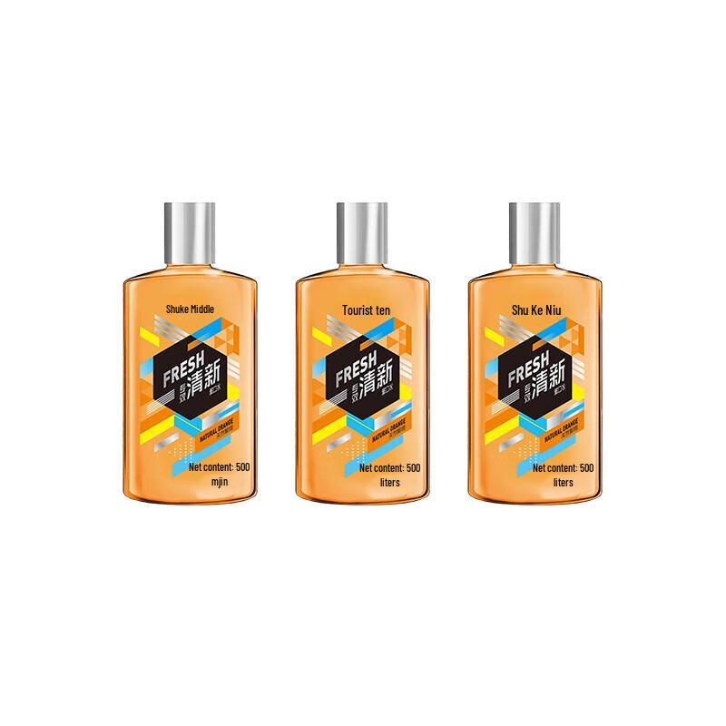 Shuke Fresh Orange Mouthwash (3-Pack)