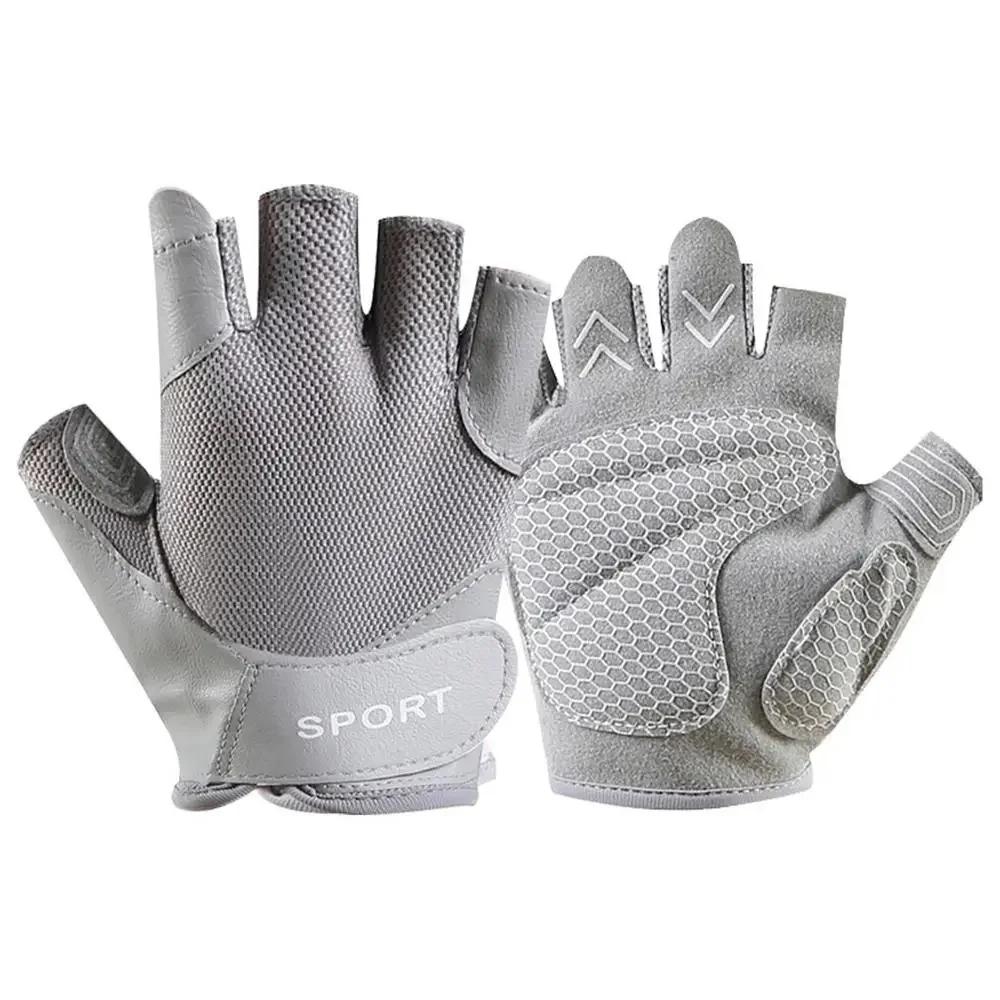 Pro Slip-Resistant Cycling Gloves for Gym Body Building Training Fitness Sports Weight Lifting Exercise