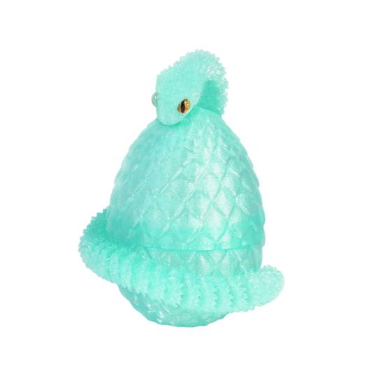 

3D-печатная фигурка змеиного яйца с подвижными суставами, фигурка змеиной скорлупы D