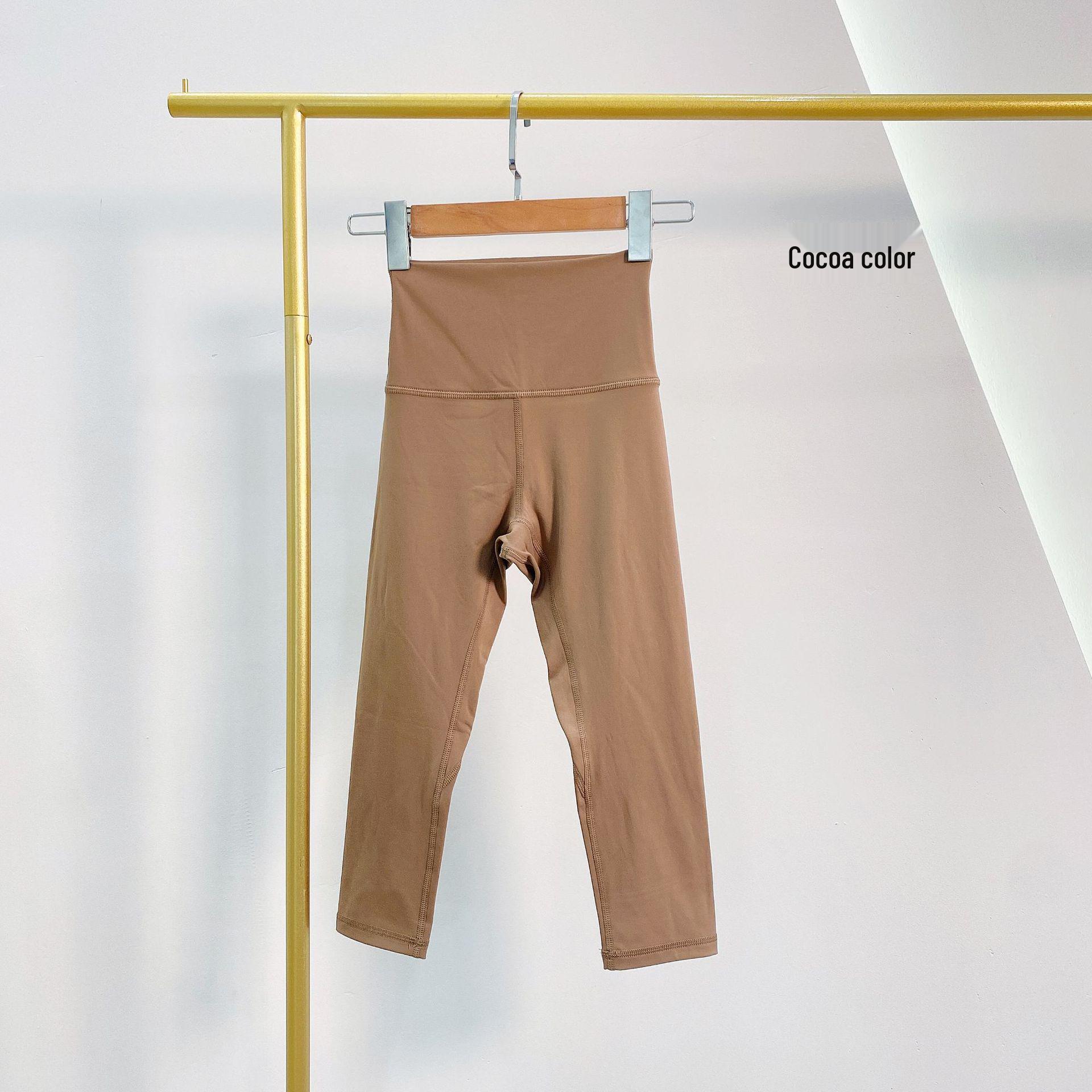 

Леггинсы для йоги Barbie Fit Xi Yang 7/8 с эффектом «второй кожи» для летнего фитнеса Small