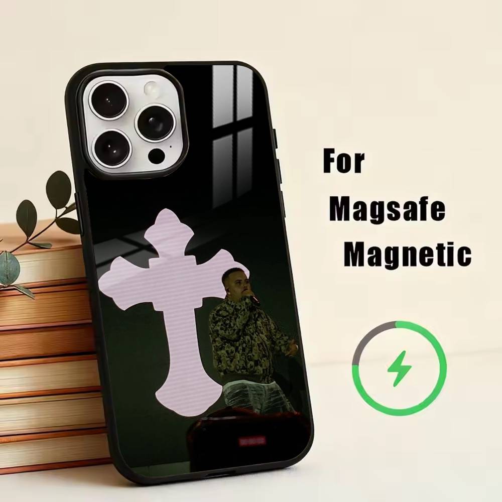 

CC-Cruz Cafune Phone Case For iPhone17,16,15,14,13,12,11 Plus,Pro Magnetic with Magsafe Wireless Charging iPhone17Promax