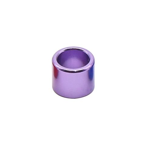 100 Pcs ID 8mm Height 9mm 6 Colors Straight Unnumbered Aluminum Pigeon Bird Foot Ring Outdoor Flight Training Competition Carry