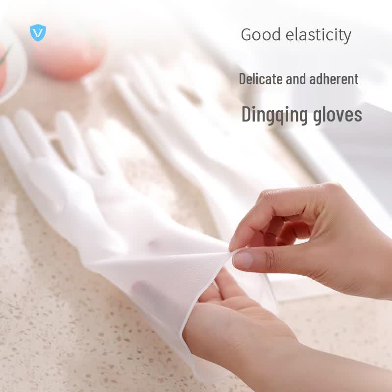 Qiaoyi Latex Household Cleaning Gloves