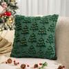 Christmas Tree Pillow Covers Golden Light String Cushion Case New Pillow Cases  for Xmas Party