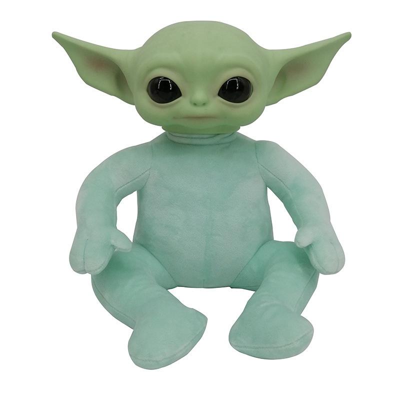 Yoda Baby Plush Doll Mandalorian Christmas Infant Toy Alien Figurine