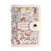 Women's Retro Floral Multi-Card ID & Bank Card Holder - Large Capacity