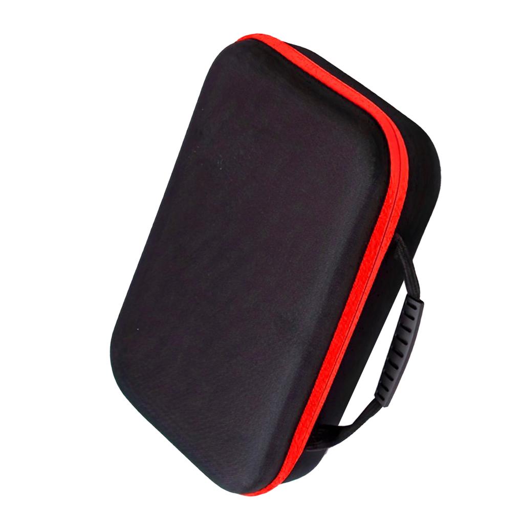 Electric Drill Storage Bag Small Cordless Electric Scissors   Cutting Tool Fabric Cutter Holder with Accessories   Red Side