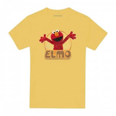 Sesame Street Unisex Adult Iron On Elmo T-Shirt