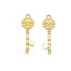 Key Charms Multi Color Alloy Locks Pendants For Romantic Themed Jewelry