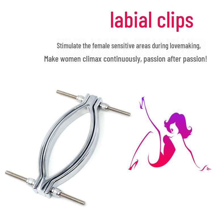 Metallischer Klitorisklemmen-Expansions-Toy für Frauen - Erotisches Erwachsenen-Accessoire