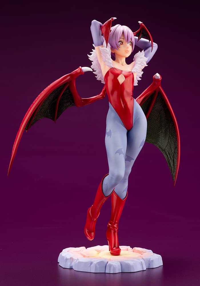 Figurină Vampir Bishoujo Lilith la scară PVC vopsită, multicoloră, SV301 1/7