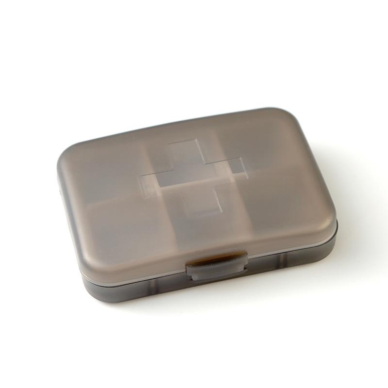 Large Capacity 7-Day Medicine Organizer with 6 Grids for Morning, Noon, and Evening