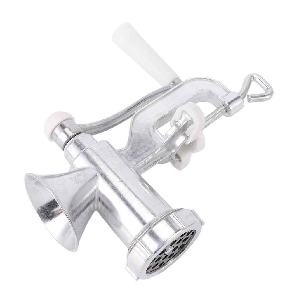 Aluminum Alloy Manual Meat Grinder Sausage Stuffer Hand Crank Meat Grinder Household Cooking Machine Number 5