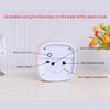 Double Feature Alarm Clock Loud Bells & Glowing Display Impacts Resistant Plastic Construction Extended Battery Performances