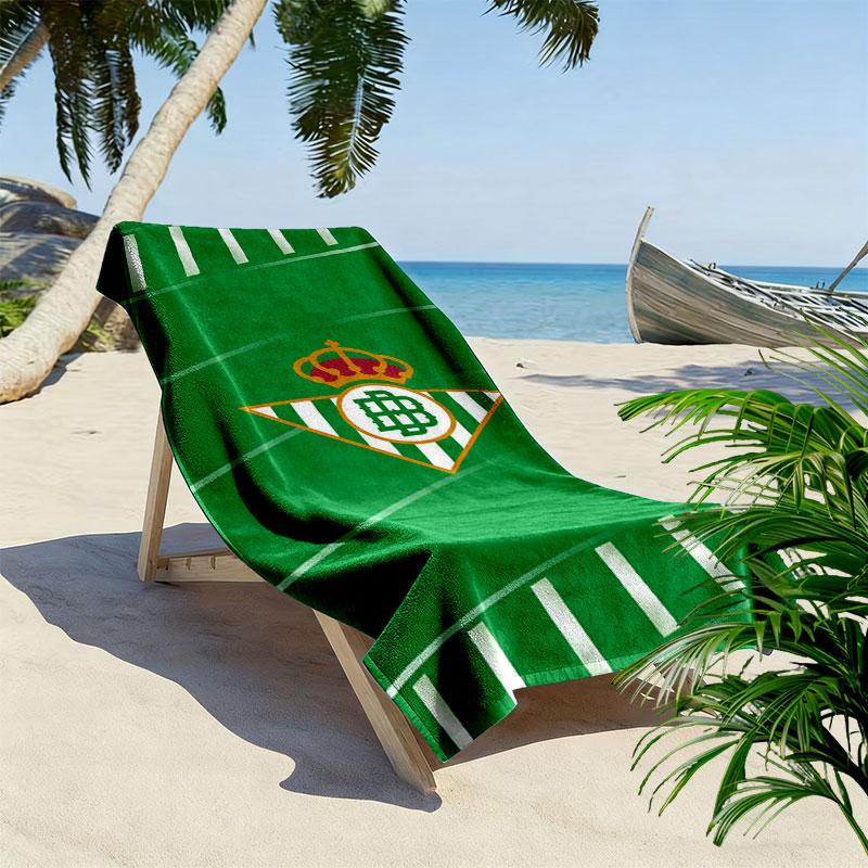 RBB logo Beach Towel, Large Soft Quick Dry Towel for Beach Camping Swimming