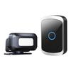 Entry Sensor: Voice Reminder with Greeting, Split Type Doorbell, Dual Power Supply