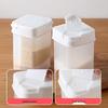 Dual-Lid Moisture-Proof Seasoning and Baking Soda Storage Jar