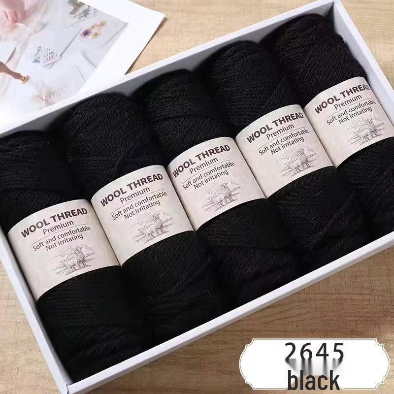 Soft Alpaca Wool Chunky Yarn for Hand Knitting Sweaters, Scarves, and Hats