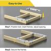 Framing Tools,On Center Stud Layout Tool, Aluminum Framing , Stud Framing Tool For Walls, Roofs, Floors Or Ladders