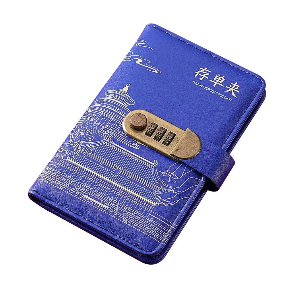 

Книга для сбора денег из ПУ Сохраняйте деньги Папка для сбережений Смешная мини-папка Челлендж сбережений Пары