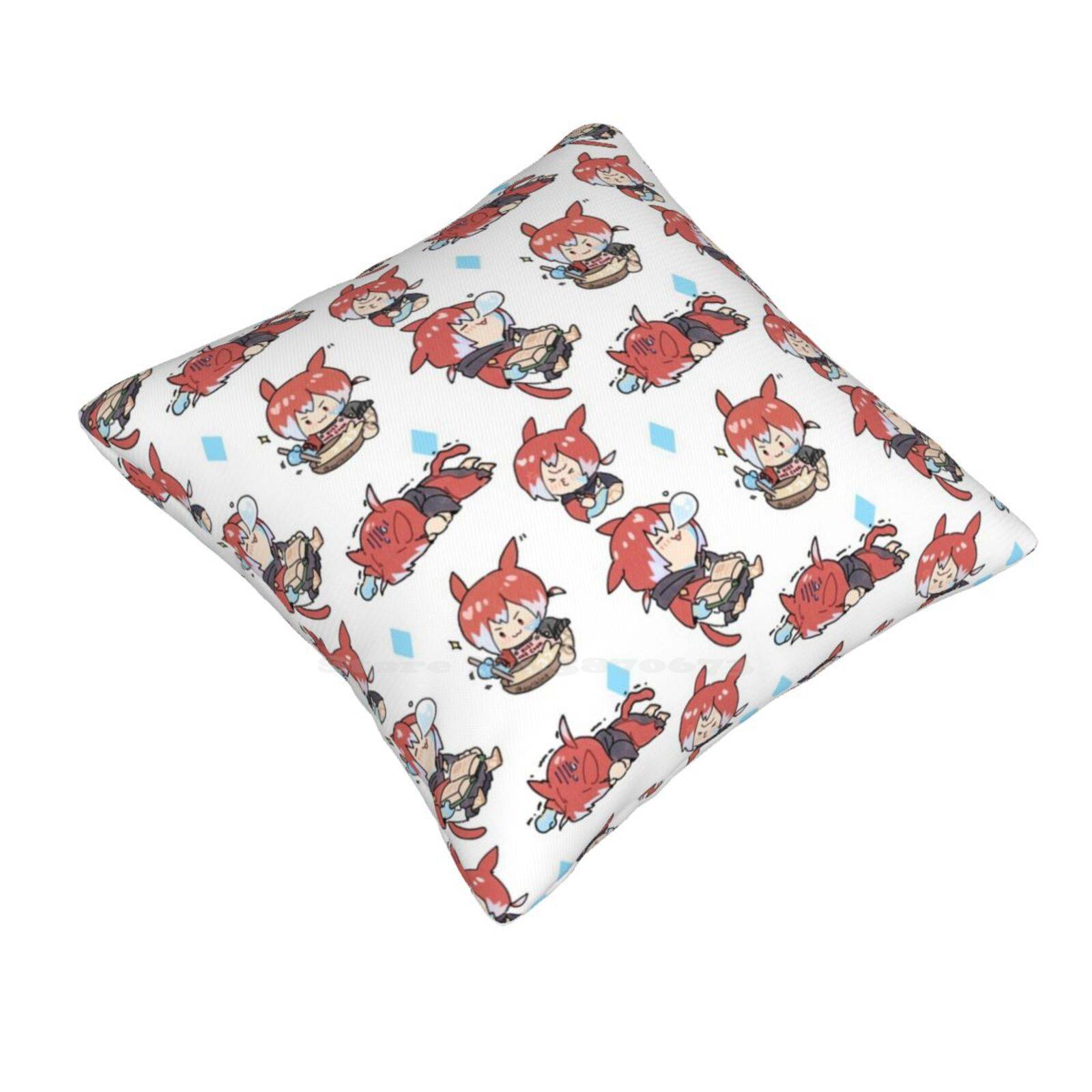 Чехол на подушку Кристальный Экзарх Подушка для объятий Ffxiv Ff14 Кристальный Экзарх Final Fantasy Xiv Final Fantasy 14 Граха Тиа 30cmx30cm