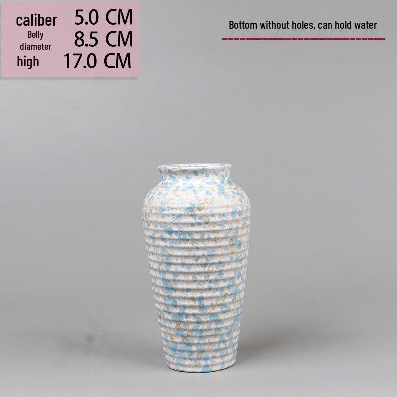 Retro čínská keramická váza: Dekorativní váza na květiny nebo pro hydroponii